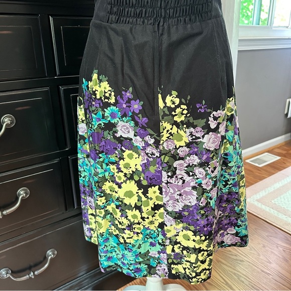 Madison Leigh Floral Fit & Flare Dress Sz 12 - Picture 6 of 16